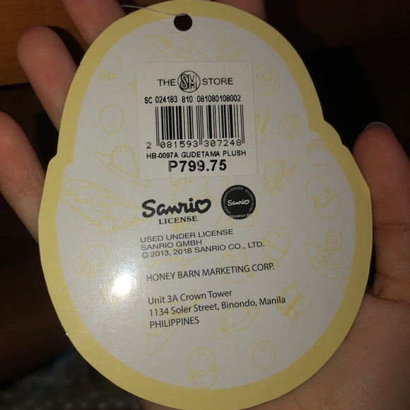 guderama plush NEVER USED - Picture 5 of 5